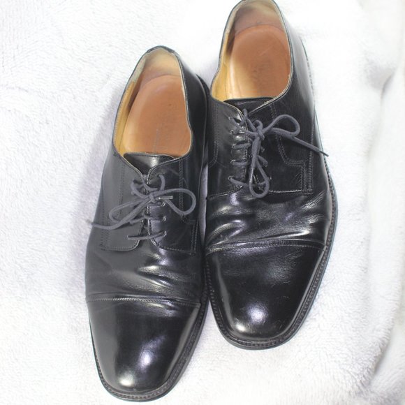Johnston & Murphy Other - EUC Johnston Murphy Men's Melton Cap Toe 22-2980 Bordeaux